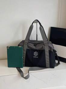 Bolsa de Viagem Multiuso, Bolsa de Armazenamento de Roupas de Grande Capacidade Unissex com Alça de Ombro Destacável e Ajustável, Adequada para Esportes, Fitness, Bolsa de Viagem para Acessórios Escolares e Materiais Escolares