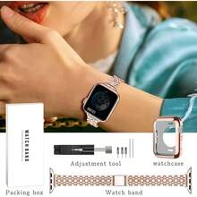 Smart Watch Strap - Rose Gold - View 7