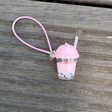 La-Bubu 奶茶杯配件 - 珍珠奶茶杯、猫耳吸管杯、娃娃屋微缩模型、奶油果冻钥匙扣吊坠、生日/复活节/圣诞节礼物、节日礼物 - 彩色 - 查看 14