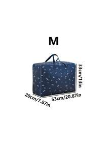 1 Stück Quiltaufbewahrungstasche mit großer Kapazität, wasserdicht und feuchtigkeitsbeständig, zum Organisieren und Verpacken von Kleidung, Gepäcktaschen zum Umziehen und Quiltbeutel