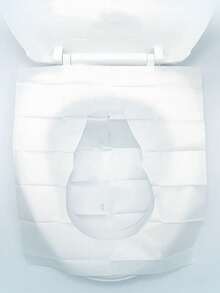 Bộ 200 miếng/gói, tấm lót bồn cầu dùng một lần, phụ kiện thảm lót bồn cầu chống thấm nước di động dùng khi đi du lịch, cắm trại, khách sạn, nhà vệ sinh, tấm lót bồn cầu chống thấm nước dùng một lần - miếng đệm bảo vệ - di động, thích hợp cho nhà vệ sinh công cộng, du lịch và nghỉ dưỡng. - Nhiều màu - Xem 3