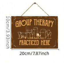 1pc Put Decor Funny Group Sign, Vintage Man Cave Bar Decor Room Decor Sign, Vintage Plaque Decor Wall Art, Home Decor, Funny Cave Decor, Room Decor, Bedroom Wall Decor, Home Decor, Bar Decor, Friendly Gift Wooden Hanging Plaque,Home Decor ,Room Decor,Wall Decor Gifts Birthday Graduation