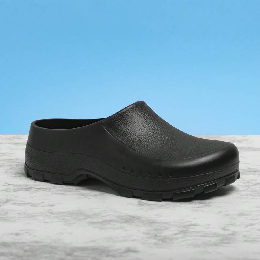 Men Health Care & Food Service Shoes - Black - View 1