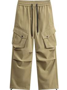 Men's Casual Street Cargo Style Pants, Summer