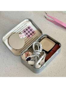 1 件 DIY Altoid 钱包工艺金属铰链锡盒 - 便携式小型储物盒套件带盖，适用于家庭储物、生日派对装饰储物盒