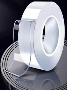 1 Rolle Nano Doppelseitiges Klebeband, hohe Klebkraft, transparent, waschbares Acryl Doppelklebeband (2cm/2m, 2cm/1m) Dickes und leicht zu lagerndes transparentes Acryl Nano Doppelklebeband, kreatives Nano Zauberband, Küchensticker, Aufkleber, Wandaufkleber, Heimdekoration Vinyl Aufkleber, Frühlingsdekoration