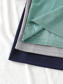 3 件套儿童长袖 Polo 衫，休闲百搭轻便长袖上衣，适合男孩和女孩，适合 4-12 岁，春秋季 - 彩色 - 查看 6