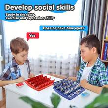 Classic Board Game - Family Entertainment And Educational Puzzle Toy For Two - Durable PP Material - Ideal Gift For Halloween, Christmas And Thanksgiving - 彩色 - 查看 6