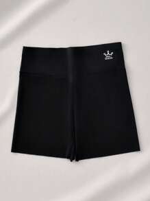 3pcs/Pack Women High Waist Smooth Panties, Comfortable Breathable Plain & Printed Design, Seamless Tummy Control, Slip-Proof Shorts