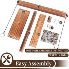 Ring Toss Game, Large Base Hook And Ring Game, Hook And Ring Throwing Game For Adults Kids, Family-Friendly Indoor Holiday Fun Or Outdoor Patio Games - Small - 查看 4