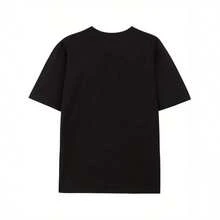 Humorous "Fun And Games Until Someone Loses An Eye" Fishing Graphic T-Shirt- 100% Cotton, Machine Washable, Ideal Gift For Men, Women, Dads, Moms, Friends, Black, Sizes S-XXXL - 黑色 - 查看 3