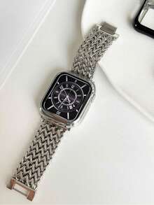 适用于 Ultra 11/10/SE 9/8/7/6/5/4/3/2/1 的软边框中空保护壳，兼容 40 毫米、41 毫米、42 毫米、44 毫米、45 毫米、46 毫米、38 毫米和 49 毫米的 智能手表。采用柔软灵活的 TPU 超薄外壳，防震防摔，轻巧便携，触感灵敏。（不含玻璃）男女通用。 - 銀色 - 查看 3