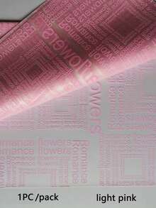 20 Stücke/Packung Transparentes mattiertes Geschenkpapier mit englischem Blumenmuster, Bouquet Geschenkverpackungspapier, Material für Blumenarrangements