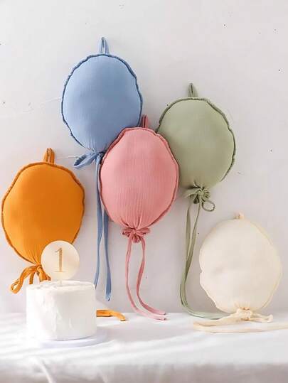 1pc Baby Holiday Photo Shooting Prop Soft Fabric Balloon Decor