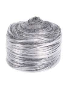 Tira de tela de piel de felpa artificial - Pelo rizado recortado previamente para barbas de gnomos, disfraces de cosplay y decoraciones, para decorar el dobladillo de faldas, material de ribete de piel artificial