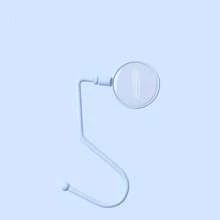 1pc Morandi Color Desktop Hook, Backpack Hook, No Adhesive Required, Rotatable, Exquisite Hook, Fashionable Desktop Hook, No Drilling Required, Exquisite Gift, Convenient To Carry, Simple Hook, Office Supplies,School Supplies,Back To School