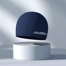 AiScrofa 高品质涤纶面料浴帽、水上运动泳帽、氨纶面料泳帽、男女成人泳帽、沙滩必需品、沙滩配件、泳池浮板