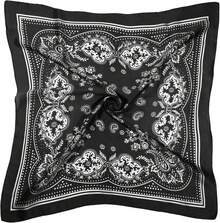 Satin Head Scarf - 27.5 Inch Silk Hair Wrap For Women - 橘色 - 查看 9