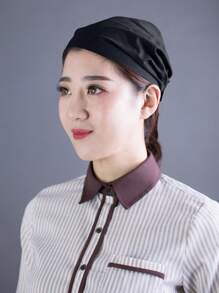 GILI YOUNG Triangle Bandanna, Simple, Plain, For Adults, Unisex, Cafes, Commercial Use, Cooking Classrooms, Cooking Practice, Cleaning, Beauty Salons, With Hook And Loop, Easy To Put On,