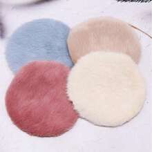 1pc Miniature Soft Plush Carpet For Dollhouse, Random Design Micro Realistic Decorative Accessory