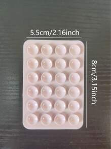 1PC Silicone Suction Phone Case Mount,Phone Suction Grip,Octobuddy,Sticky Phone Grip, Adhesive Phone Stand Sticky For Cell Phone Seamless Adhesion, Suitable For Bathroom, Kitchen, Bedroom, Living Room, Dining Room, Gym, Car, Travel Essentials, Travel School Supplies, School Supplies, Holiday Camping, Holiday Essentials, Vacation Accessories, Mini Summer
