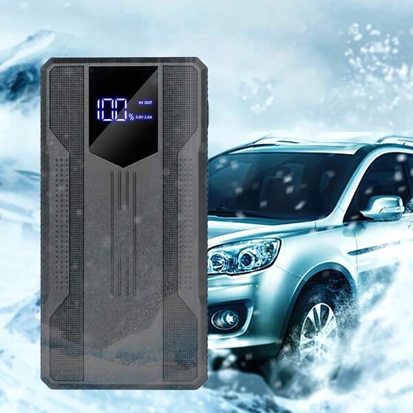20000mAh Multifunción Portable Jump Starter - Booster de energía de emergencia de la batería del coche de 12V, cargador del coche y arranque de la batería del vehículo