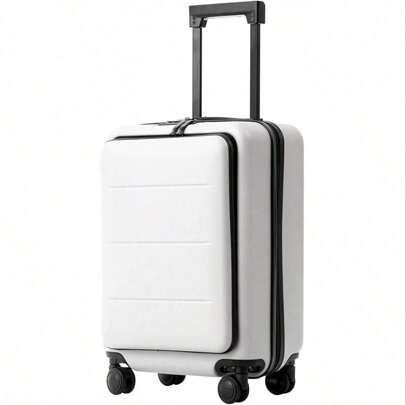 Luggage Suitcase Piece Set Carry On ABS+PC Spinner Trolley With Pocket Compartment Weekend Bag-YHL