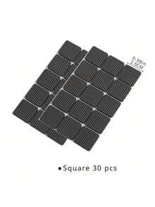 30/15 件防滑家具垫，自粘式家具垫 - 可裁剪，适用于硬木地板的防刮地板保护垫，耐用防滑家具垫，适用于椅子、桌子、电器 - 防止损坏和保护地板，椅子腿地板保护垫 - 彩色 - 查看 13