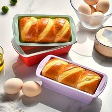 Silicone Rectangular Baking Pan, Non-Stick & Easy Release, Rectangular Silicone Cake Baking Tray For Baking Bread, Soft Silicone Baking Molds And Bread Molds, Loaf Pan, Brownie Rectangle Baking Pan, Cake Mold
