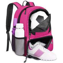 New Large Capacity Detachable Ball Compartment Basketball Bag, Multifunctional Student Outdoor Sports Training Bag, Portable Soccer Ball Bag