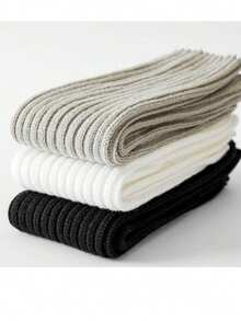 洛丽塔可爱喇叭形针织长款保暖套，卡哇伊JK秋季小腿套甜美腿套，Y2K风格，舒适 - 彩色 - 查看 7