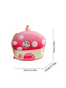 1 pieza Mochila nueva de estilo japonés con estampado de seta, casual y simple, con diseño de cremallera y correas ajustables. Apropiada para la escuela y viajes. Puede acomodar fácilmente los artículos de uso diario. Es un artículo versátil y favorito de la moda. Es apropiado para todos los estilos y ocasiones, y tiene una gran adaptabilidad de estilo.