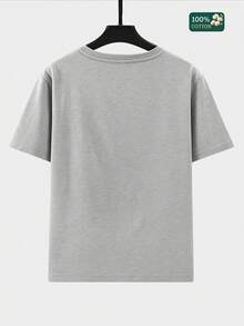 100% Cotton Unisex Round Neck Short-Sleeve "Don Julio Tequila" Brand - Inspired T-Shirt - Basic Tees For Summer Men's Tops - 灰色 - 查看 3