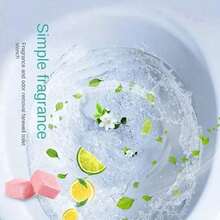 5/10/20/100 Pieces Of Toilet Cleaner, Toilet Cleaning Tablets, Powerful Deodorizer For Urine Stains, Defoamer, Suitable For Cleaning Stubborn Stains In Toilets And Washing Machines