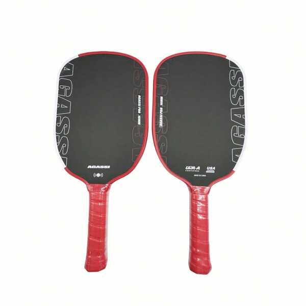 Agassi Pro Player Edition Gen 4 TFP Propulsion Core 16mm Thermogeformter Elite Graphit T700 Kohlefaser Pickleball Schläger