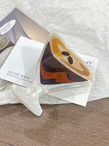 1 szt. Spinka do włosów z mrożoną herbatą i kawą, unikalnie zaprojektowana, odpowiednia do upięć, świąteczny prezent, akcesoria do włosów, spinka do włosów dla kobiet, jesienne akcesoria, jesienno-zimowe stroje wakacyjne dla kobiet