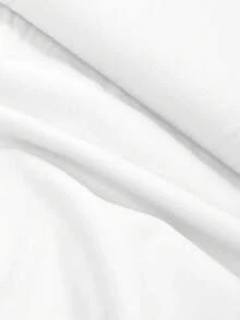 Camiseta Feminina Plus Size Básica Algodão Estilo Tumblr Tamanho Grande Estampa Tigre com Flores - Branco - Visão 5