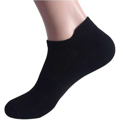 Summer Sports And Leisure Solid Color Breathable Sweat Absorbent Socks Little Socks
