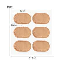 1 Stück Hühneraugen Pflaster, selbstklebende Anti-Reibungs-Fußpolster für hohe Absätze, Sandalen, Sportschuhe