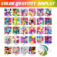 500pcs/1500pcs/7500pcs Loom Bracelet Making Kit, Weaving Loom Bands, Rubber Band Crafts Gifts, Loom Band Refill Set, Loom Bands Kit, Colorful Loom Bands Kit, For DIY Friendship Bracelets & Necklaces Making - Rubber Band - View 3