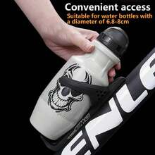 1pc ENLEE Bike Aerodynamic Water Bottle Holder Durable And Lightweight Water Bottle Cage With Secure Bike Hydration System Anti-Loss Positioning Protector Cover For Mountain Road And Touring Bikes, Perfect Gifts For Cyclists Men And Women - Multicolor - View 3