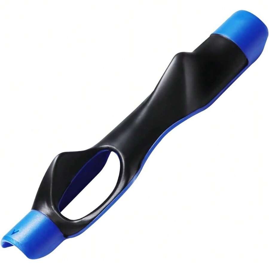 050Golf Grip Trainer,Golf Grip Training Aid,Golf Swing Trainer Correcting Left And Right Hand Positions,Helps Train Correct Hand Position-1 - Blue - View 1