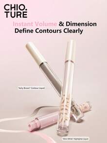 CHIOTURE 液体遮瑕高光棒提亮遮瑕哑光鼻影持久妆效适合初学者