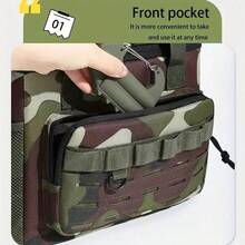 New Outdoor Camouflage Double-Layer Picnic Bag, Camouflage Tactical Lunch Box Ice Pack, Large Capacity Thickened Lunch Bag Cooler, Non-Food Contact