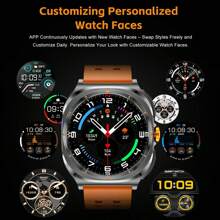 2025 New Headset 2-In-1 Smart Watch Is The Same For Men And Women, With Wireless Earplug Hifi Sound Effect, 1.53-Inch HD Screen, Bluetooth Call,NFC Control, 100+ Sports Mode, Fitness Tracker Sports Music Watch Compatible With I0S Android For Watch 7 ULTRA