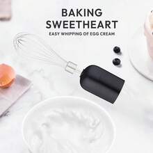 SOKANY 五合一多功能电动搅拌机，800W 大功率，两档速度调节，可拆卸底座。包含主机、搅拌桨、打蛋器、绞肉碗、奶泡器和研磨杯。适用于打发、搅拌肉类、制作婴儿辅食和榨汁。这款搅拌机非常适合家庭和酒店使用，也适用于水果食品的制作。 - 查看 4