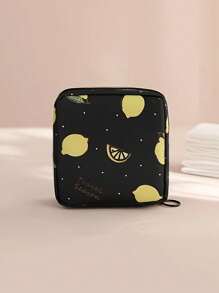 حقيبة تخزين متعددة الأغراض مقاومة للماء بتصميم كرتوني لطيف قطعة واحدة - حقيبة تخزين كبيرة السعة للفوط الصحية وحقيبة تخزين مستحضرات التجميل وحقيبة أقلام ومحفظة وحقيبة تخزين القرطاسية (موضع الطباعة للنمط غير ثابت)، تصميم بوهو فيبز (قطعة واحدة، قطعة صغيرة، لون عشوائي)، حقيبة تخزين لعيد الأضحى