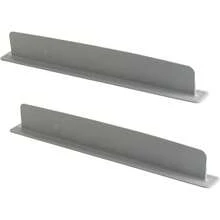 Protège-éclaboussures en silicone avec ventouses - barrière d'eau pour cuisine, laboratoire et bacs à vaisselle