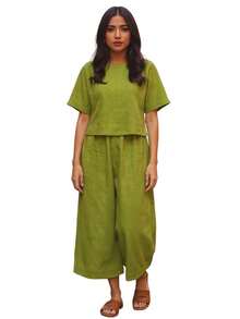 Women Two-Piece Outfits - 綠色 - 查看 7