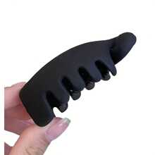 1pc Casual Versatile Minimalist Black Hair Claw